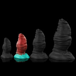 Bad Demon Gode Red Worm M 10.5 x 6cm